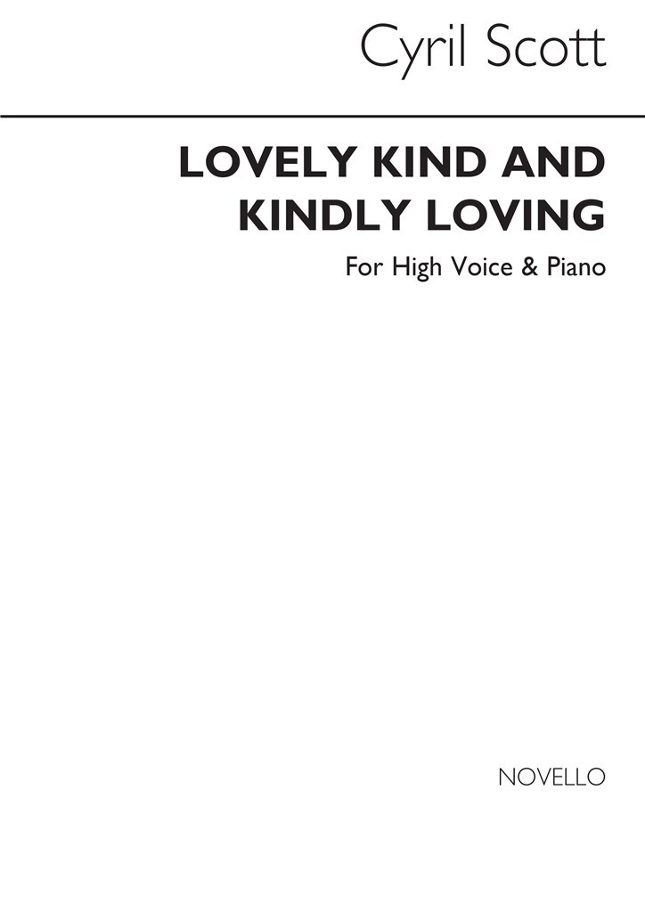 Lovely Kind And Kindly Love Op55 No.1